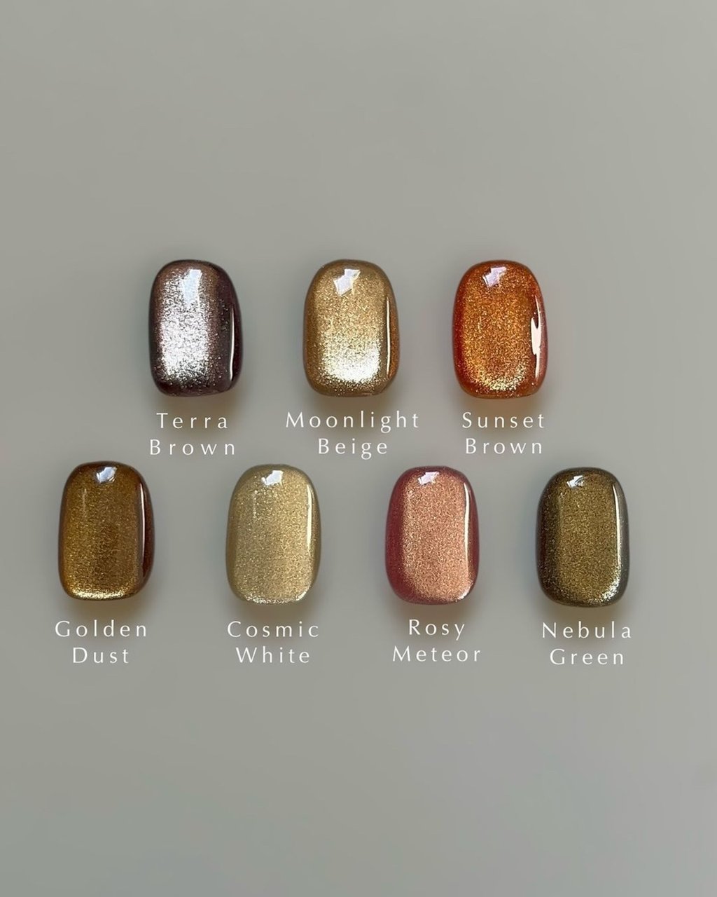 アイスジェル　スターギャラクシー　7個セット ICEGEL ABLACK ステラスターギャラクシージェル 7色セット