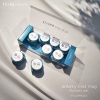 ジェルネイル　大人気フリッカジェル　シアーカラー 18色セット　TAT プロ用 flicka nail arts カラージェル 3g m010 フリッカ / NES