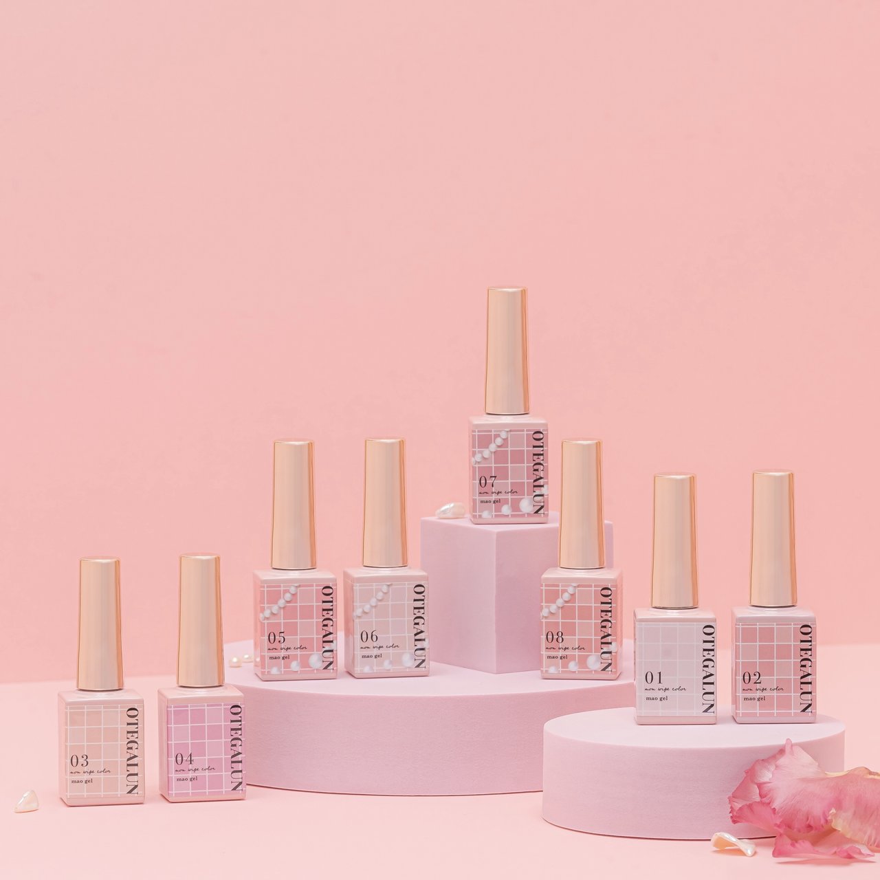 オテガルン05 ピーチベージュ | mao nail | カラージェル | ネイル