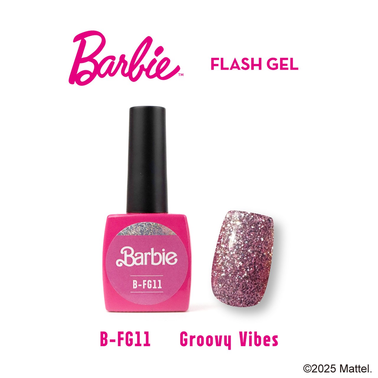 フラッシュジェル　Barbieシリーズ FanFan💫 | Barbie ついに登場！ Barbie Flash gel @yoko