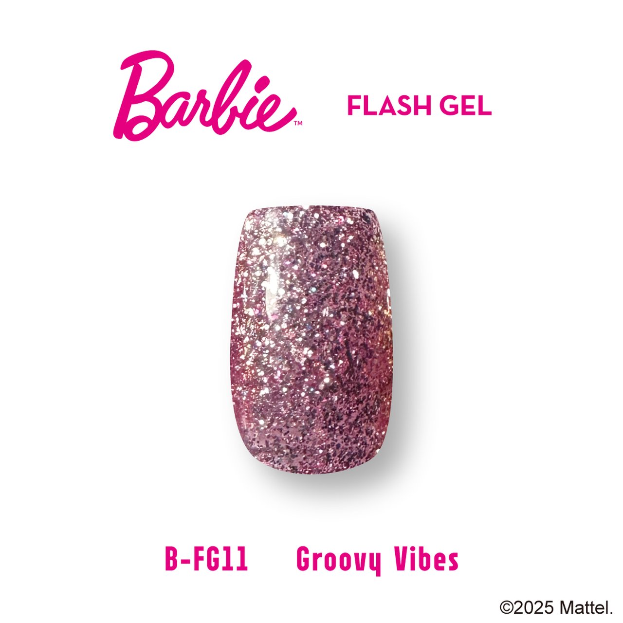 Barbie クリスタルフラッシュジェル6色セットNo，1