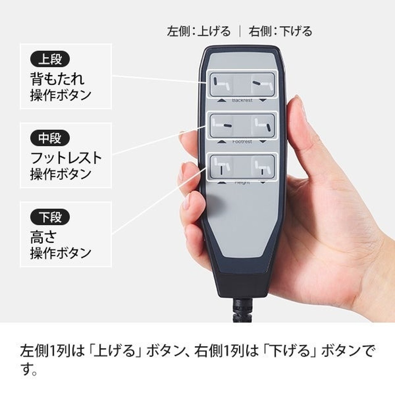 電動垂直昇降リクライニングチェア T01 オフホワイト | SevenBeauty