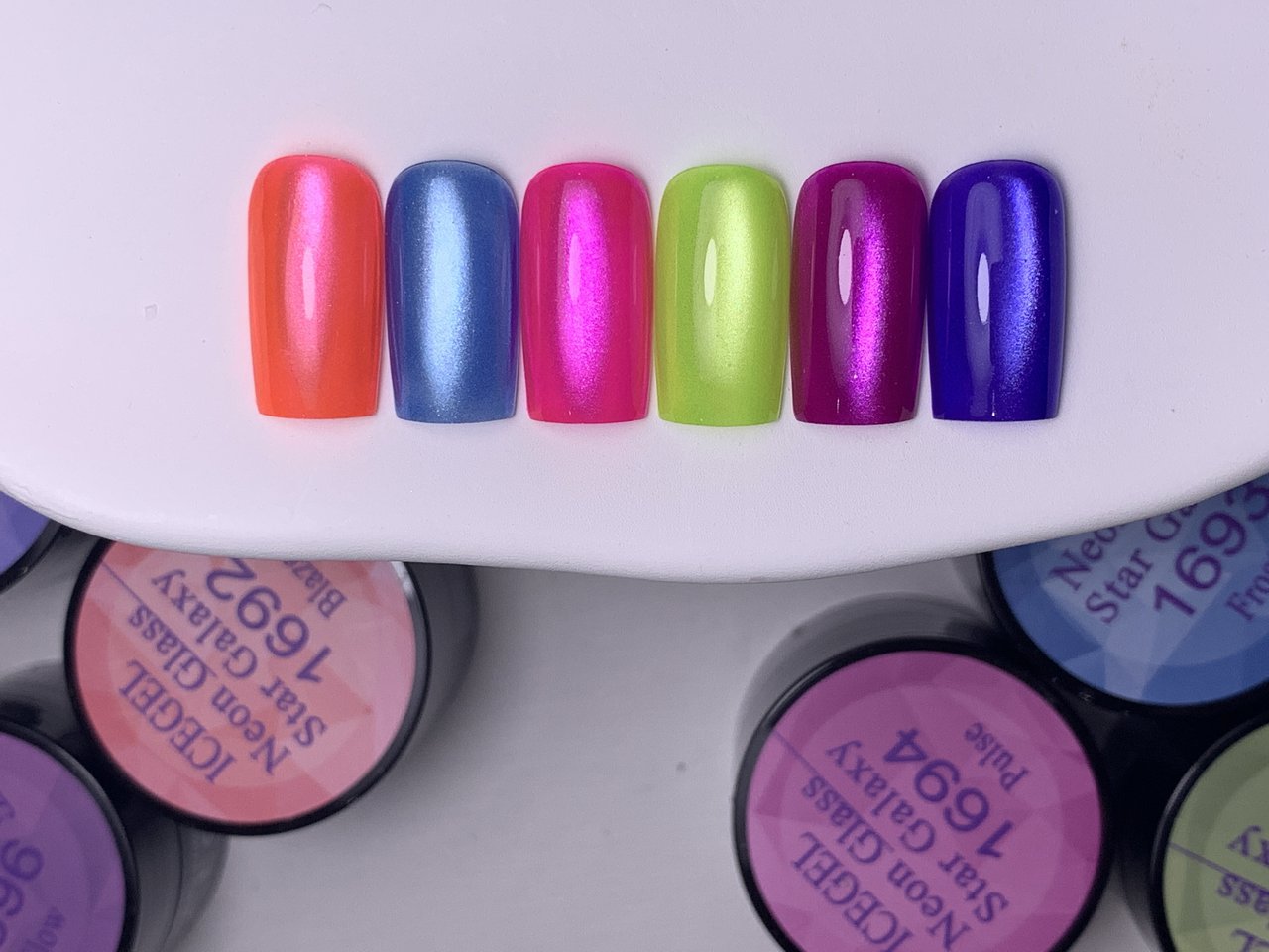 ICEGEL STAR GALAXY NEON GLASS GEL ギャラクシーネイル