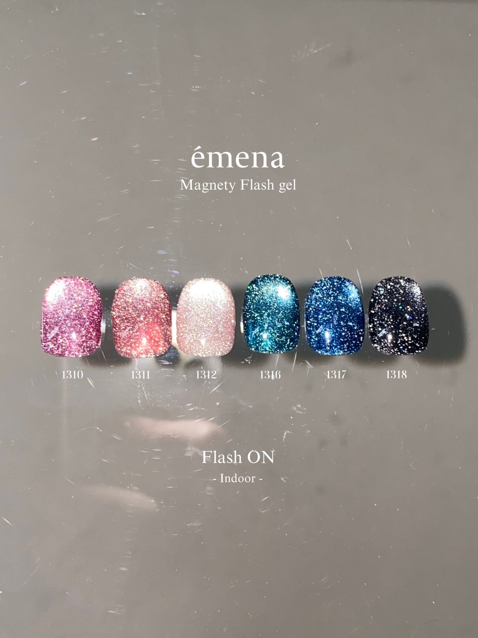 emena マグネティフラッシュジェル 10色セット エメナ マグネティフラッシュジェル 3色セット 1316～1318