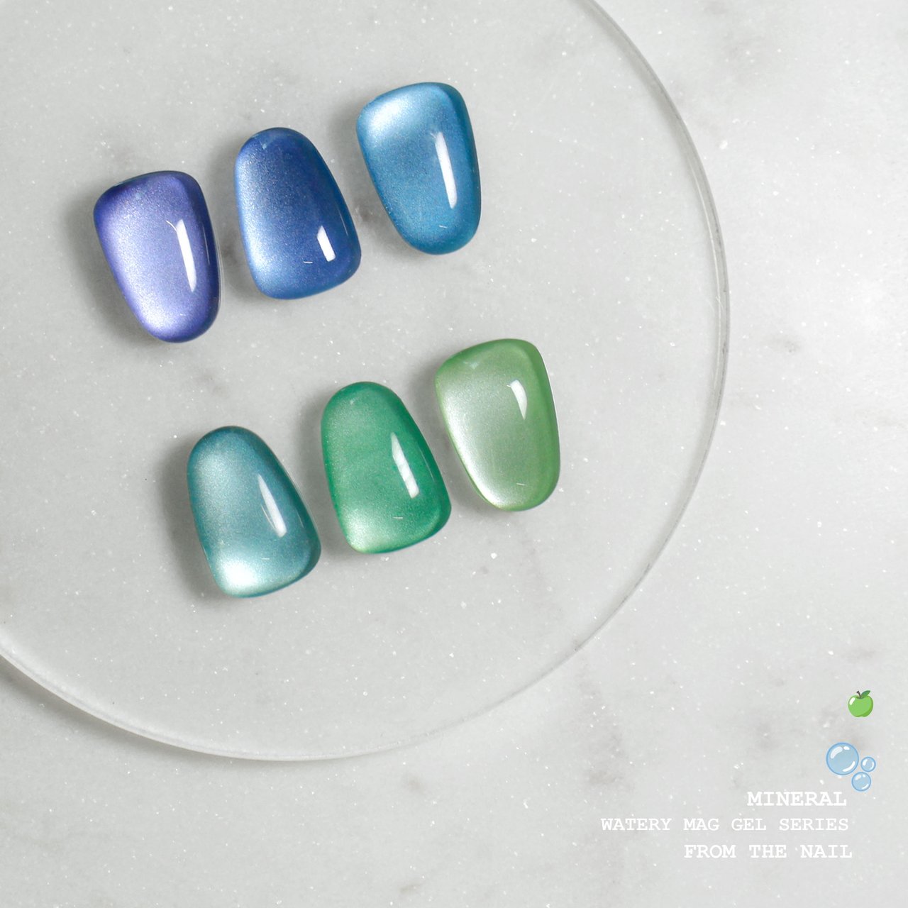 FROM THE NAIL ジェルネイル 6本セット フロムザネイル MINERAL（ミネラル） マグネット6本セット | FROM THE NAIL