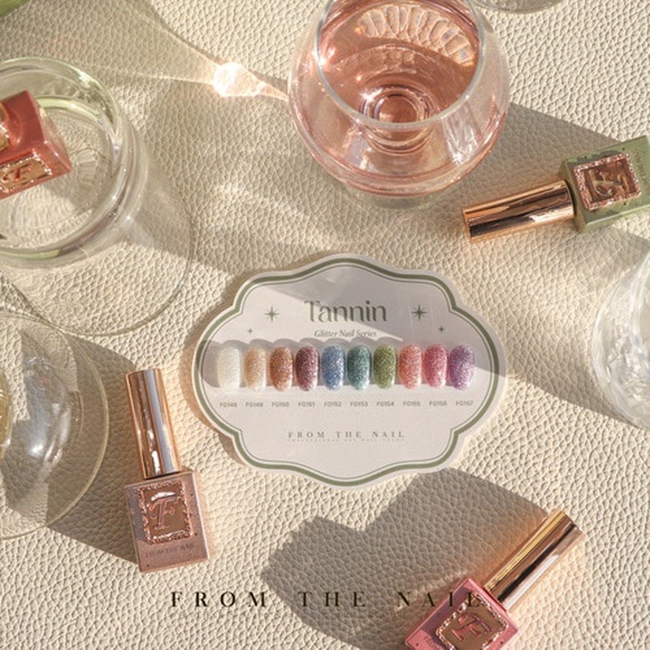 Tannin（タンニン）グリッター10本セット | FROM THE NAIL（フロムザ
