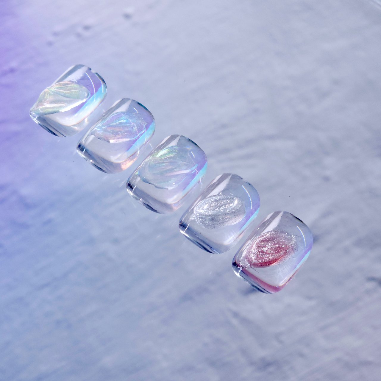 ICEGEL ABLACK テクスチャーパールジェル 5色セット（ゴシゴシ
