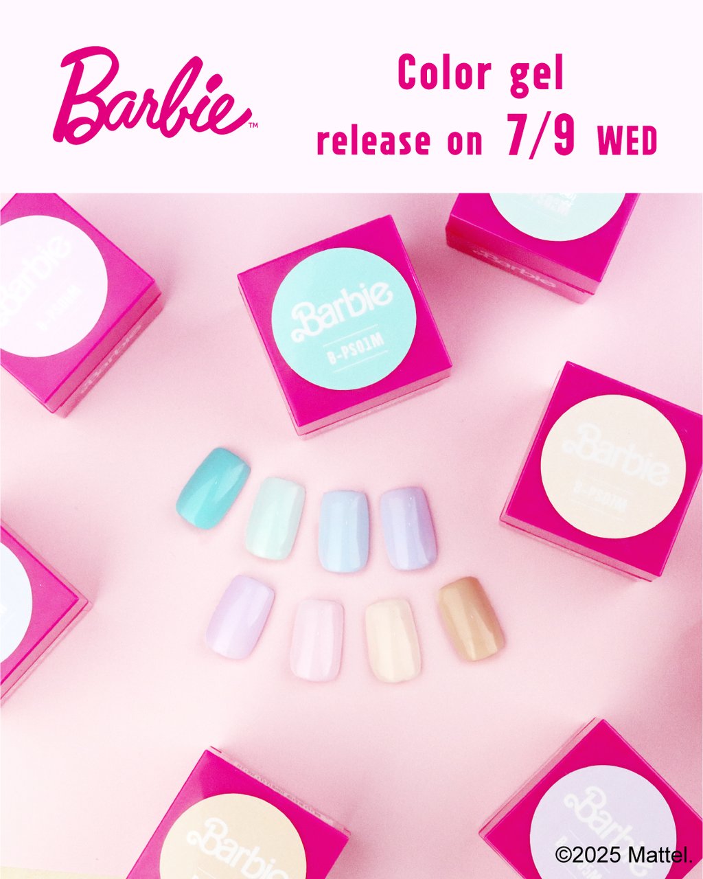 Barbie カラージェル 8色セット | Barbie（バービー