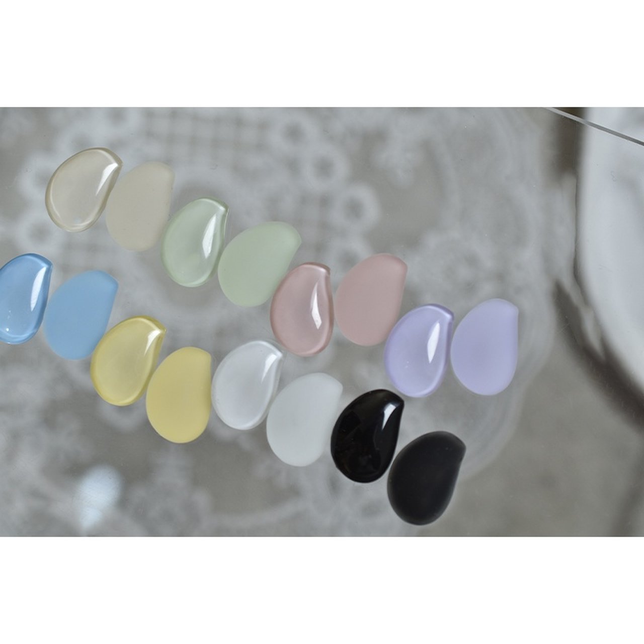 ミルク mof_nails rabbit | スキューズミー グロッシーコート シアーライラックを