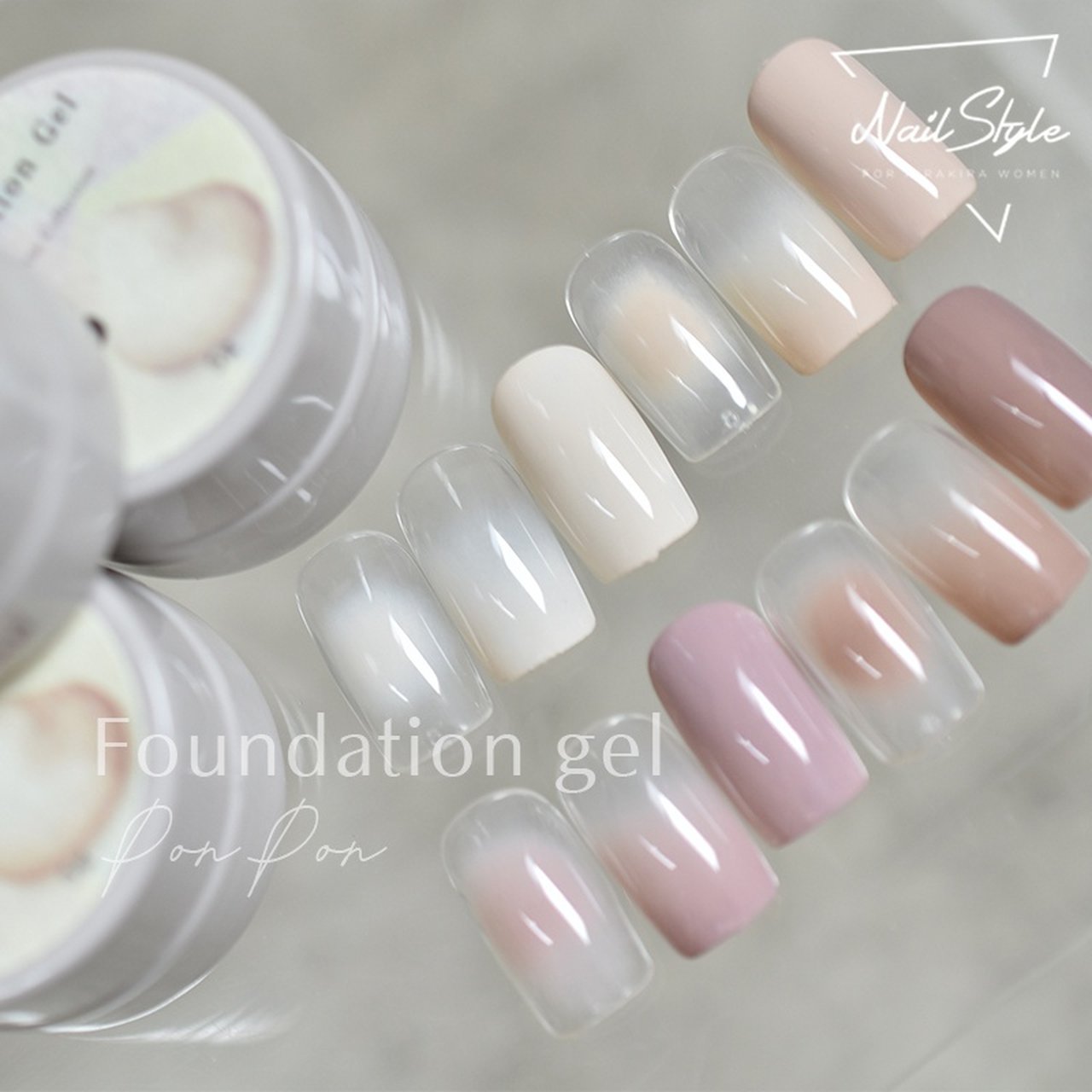 ぽんぽんジェル 100g 3本セット Foundation gelセット 【特典付】 | Motto Collection（モット