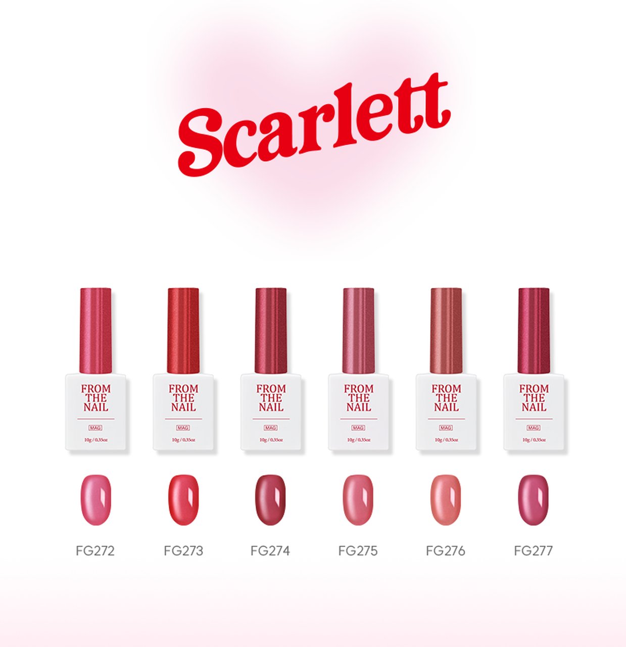 Scarlett（スカーレット）マグネット6色セット | FROM THE NAIL