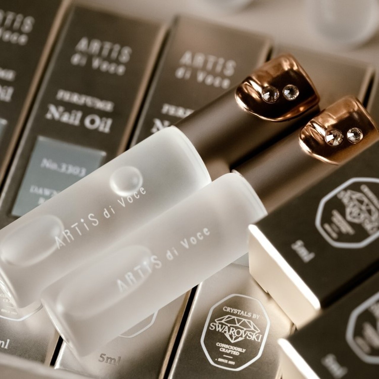 ネイルオイル クリスタルシリーズ 5ml ロールオン 3309 EARTH CADENCE