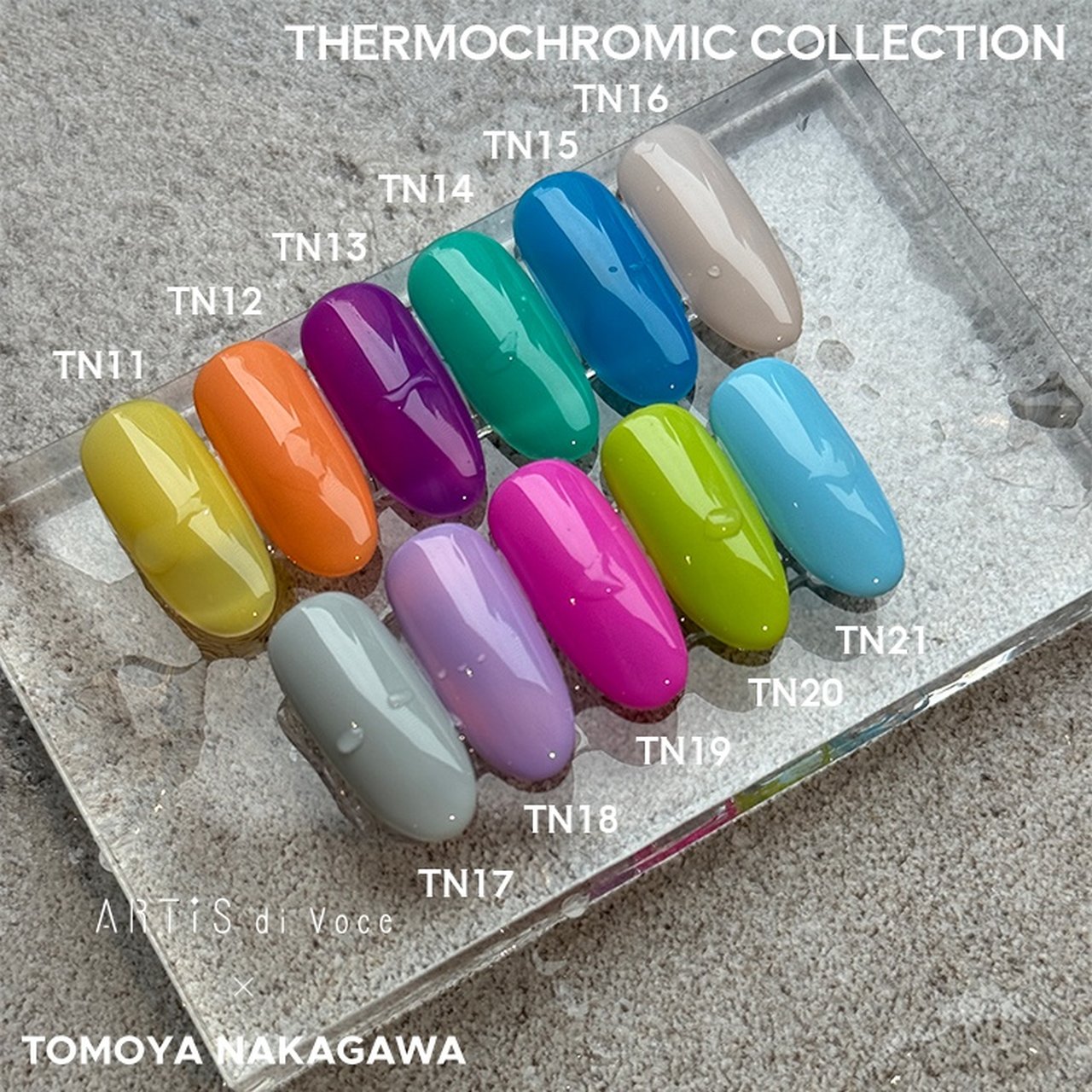 Tomoya Nakagawa ブラッシュオン カラージェル TN17 | ARTiS di Voce
