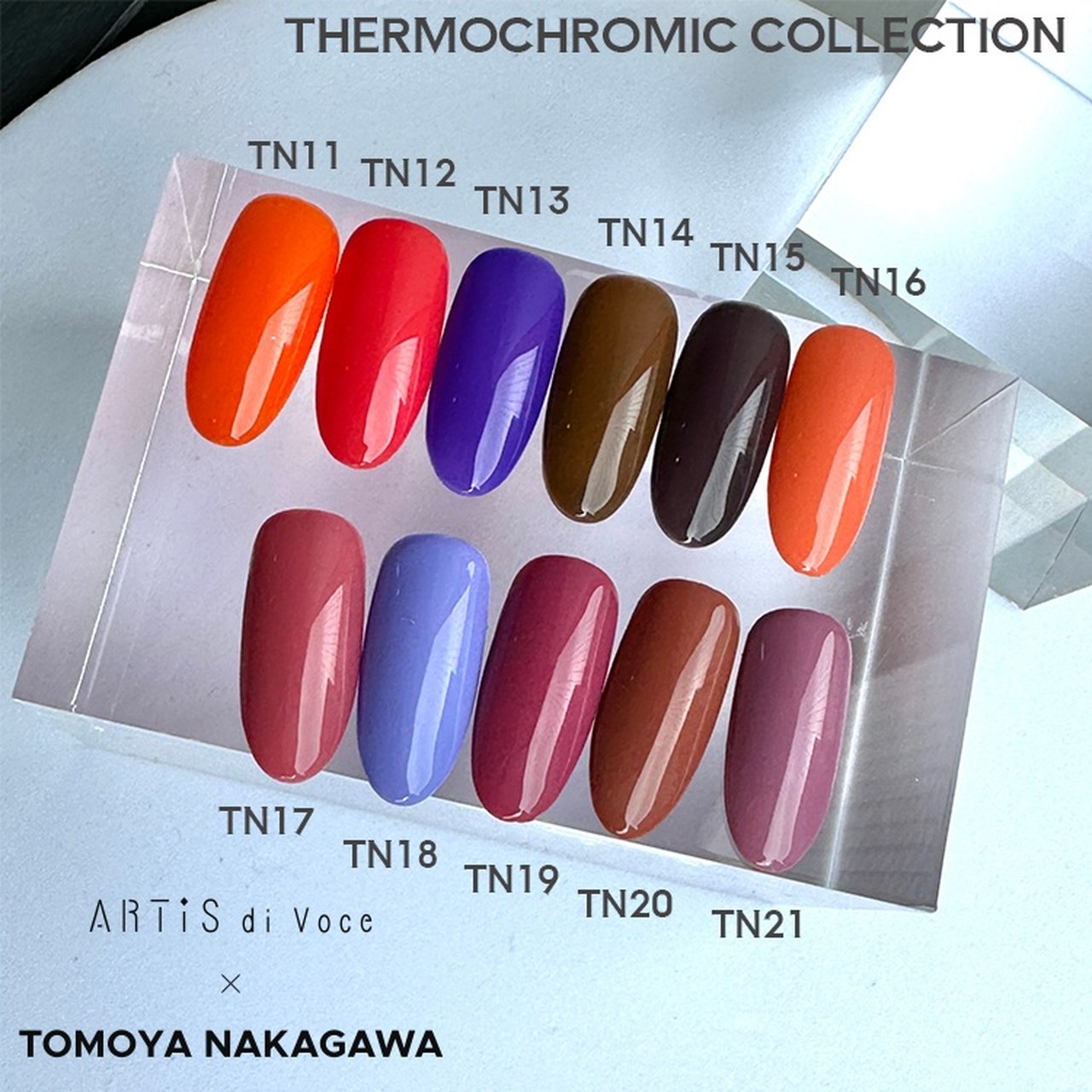 Tomoya Nakagawa ブラッシュオン カラージェル TN21 | ARTiS di Voce