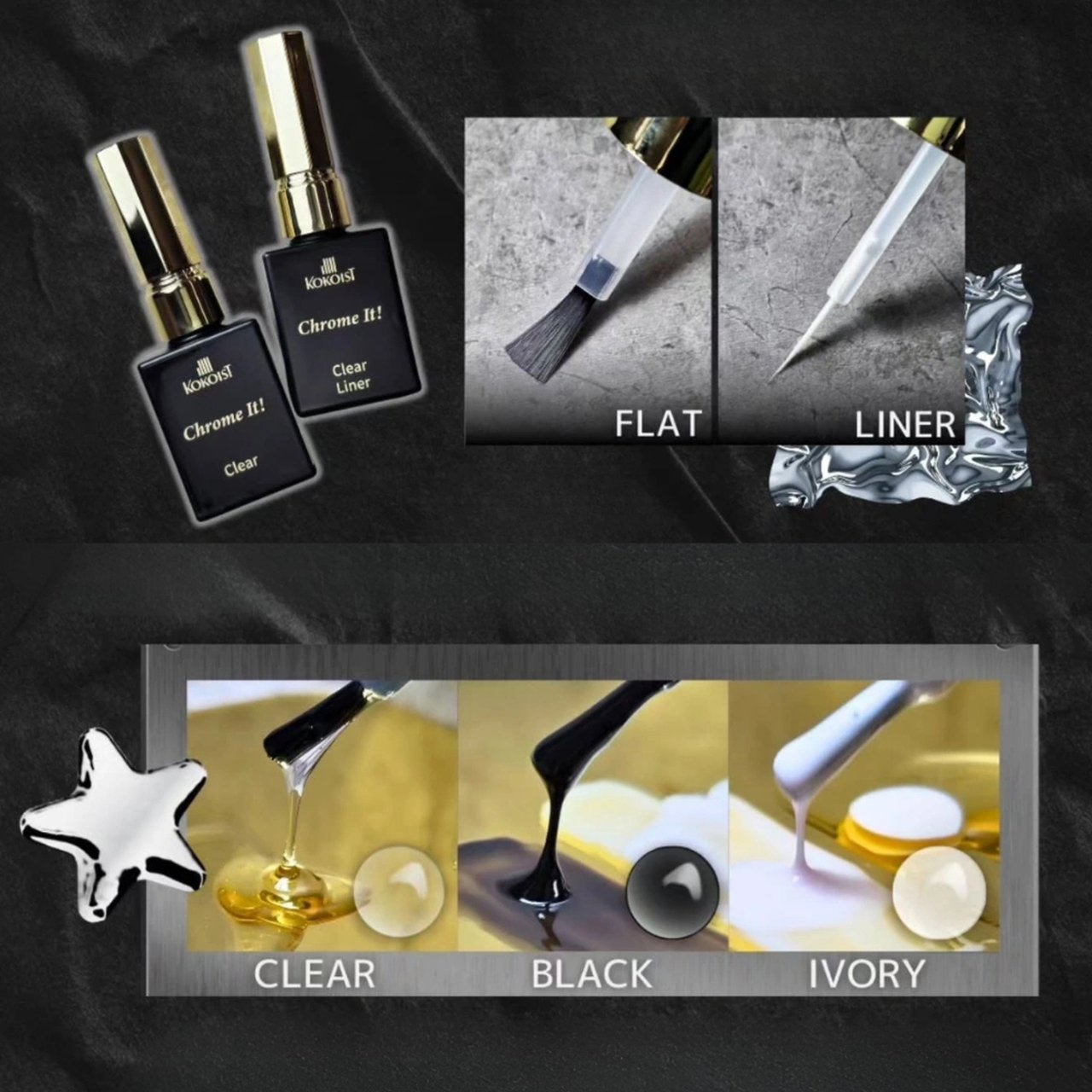 ココイスト KOKOIST ネイル リキッドミラー9本セット ココイスト KOKOIST ネイル リキッドミラー9本セット ココイスト