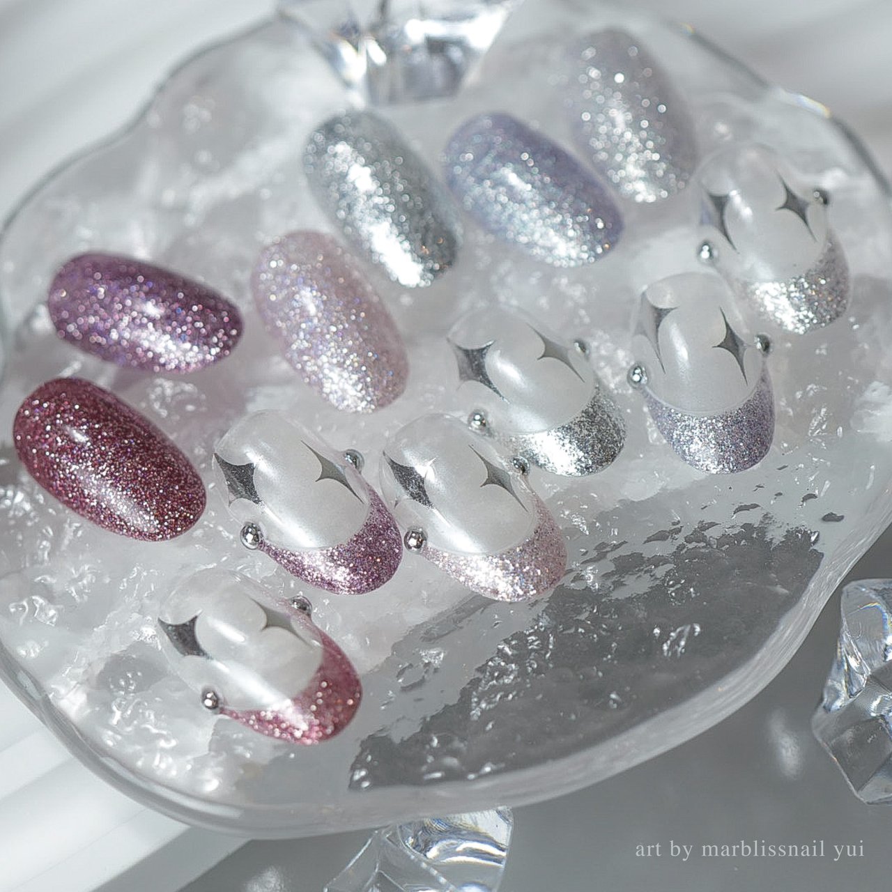 新品未使用　バラ売りOK INITY バブリーアイス　ジェルネイル 6色セット INITY アイニティ ハイエンドカラー バブリーアイスコレクション