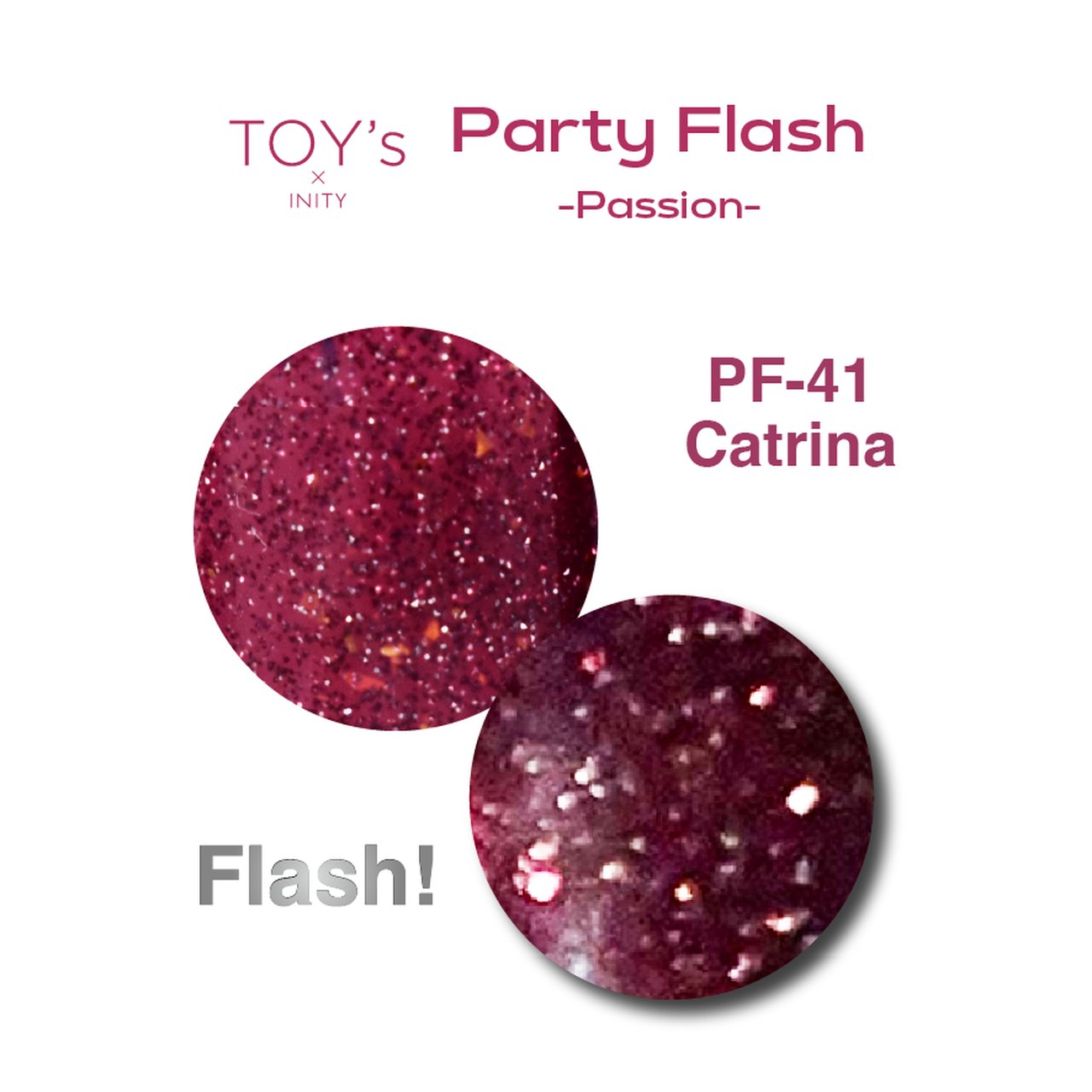 TOY＇s x INITY パーティーフラッシュ パッション T