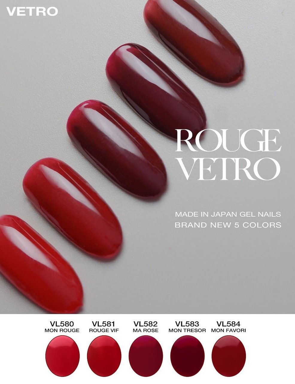 VL580A MON ROUGE（モン・ルージュ） | VETRO（ベトロ） | カラー