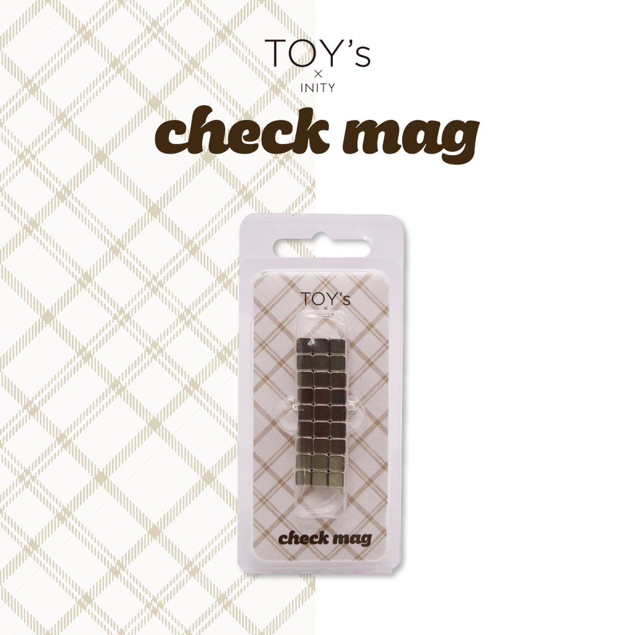 TOY＇s x INITY チェックマグ | TOY's × INITY（トイズ
