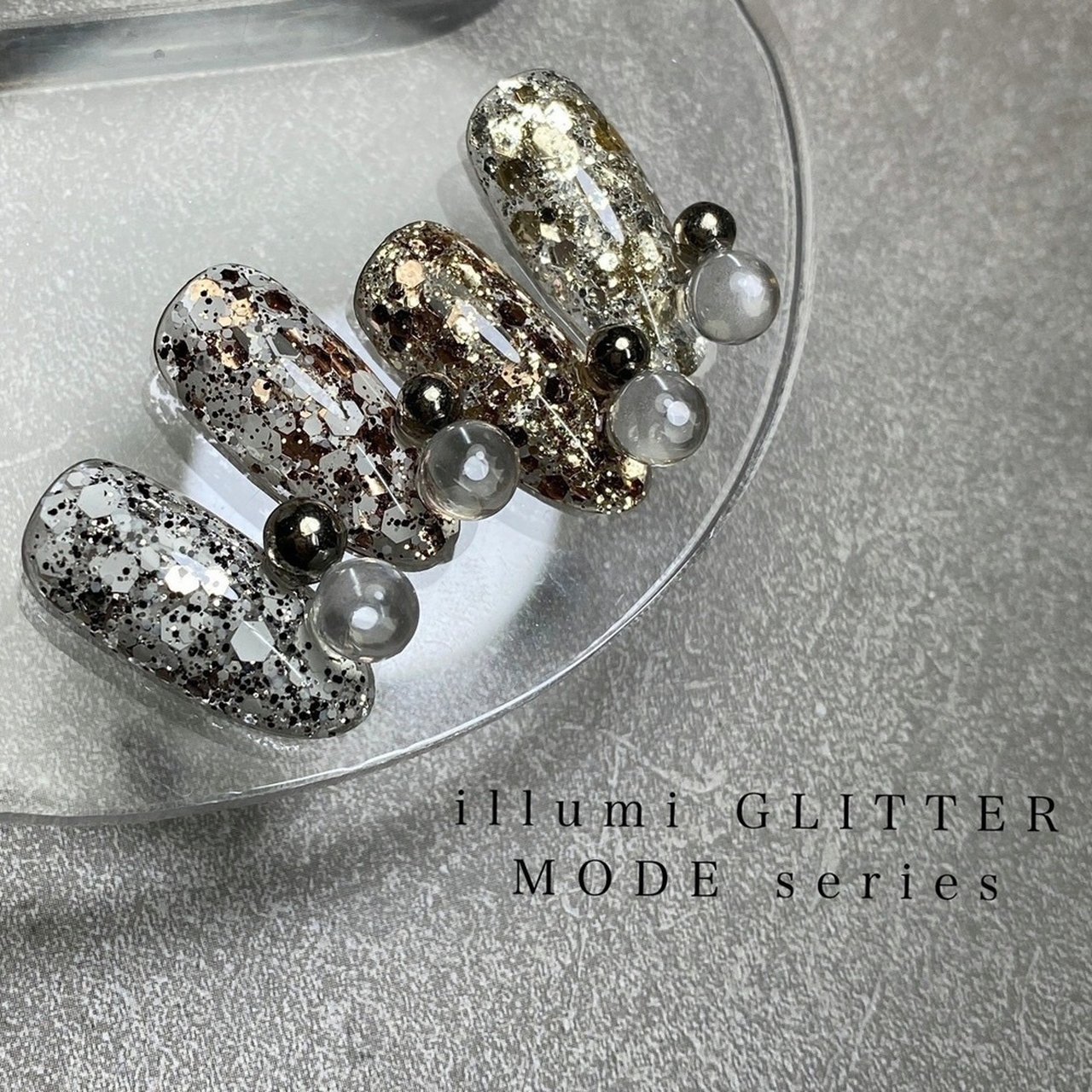 illumi GLITTER MODE series 4色セット【YouS×Artist Hanako先生