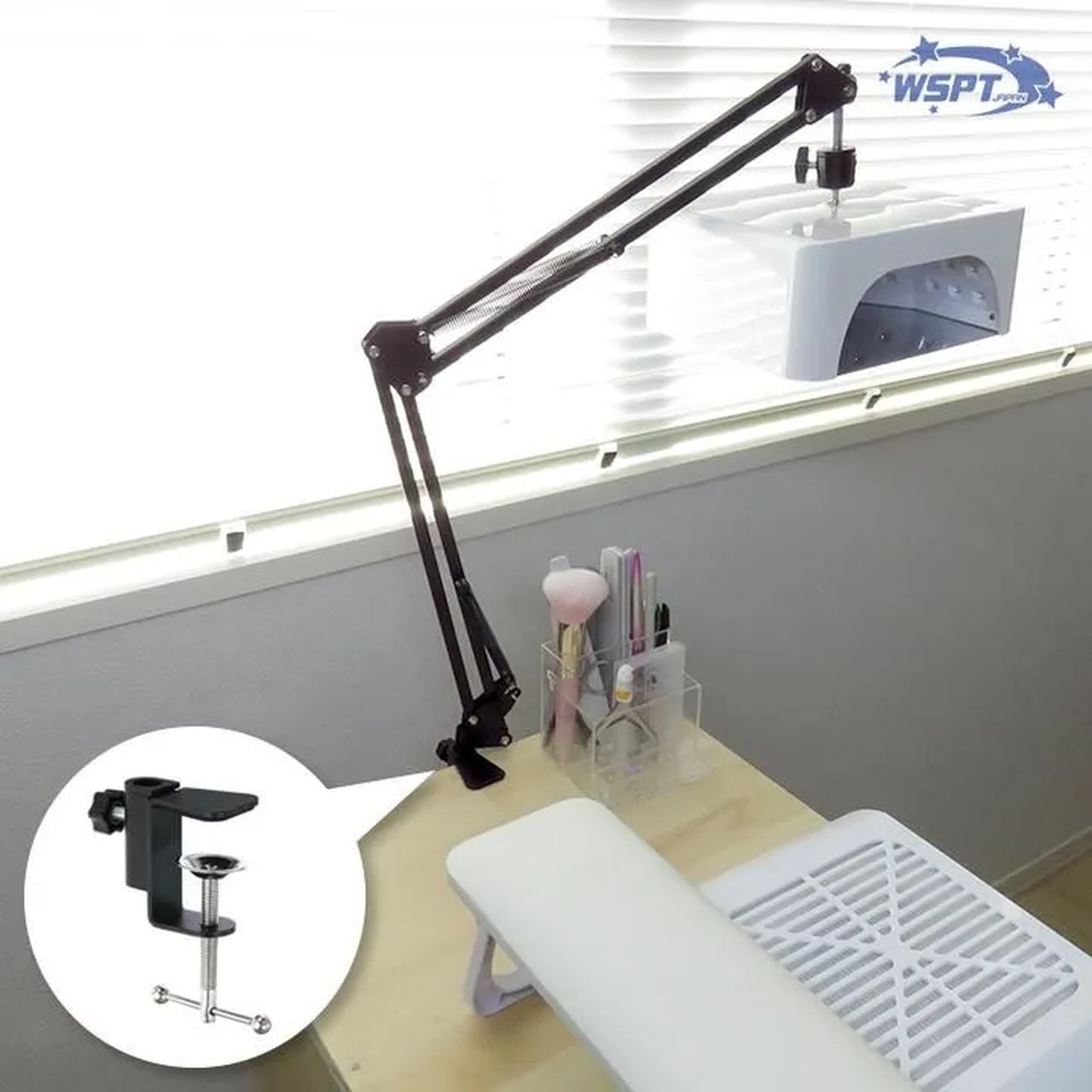 UV/LED ジェルライト LUCE クランプアームセット | WSPT JAPAN