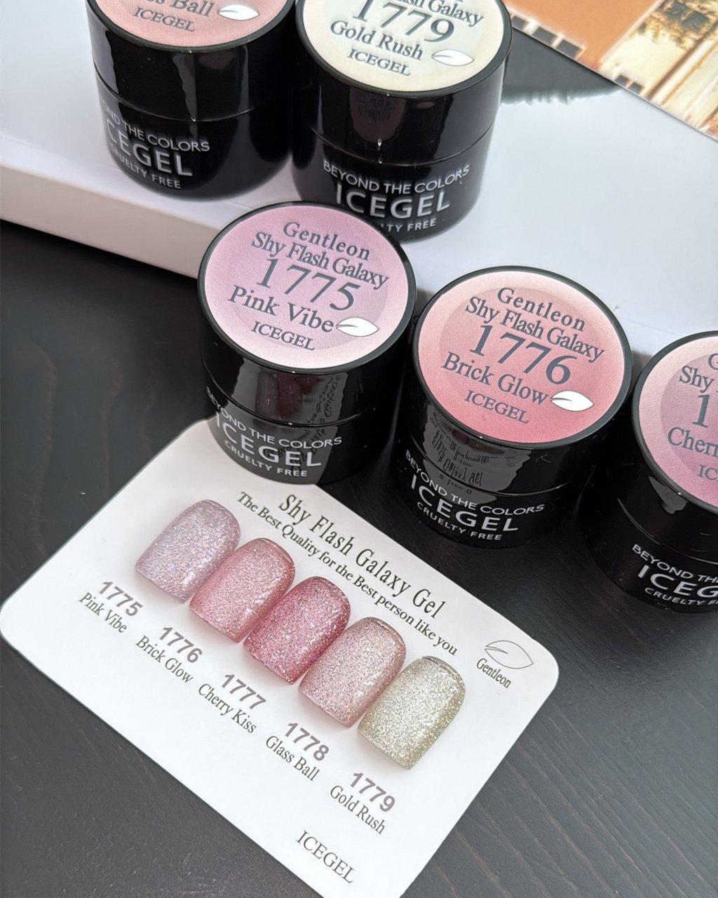 Gentleon Shy Flash Galaxy 5色セット Gentleon Shy Flash Galaxy 5色セット 楽天市場】ジェルネイル カラー