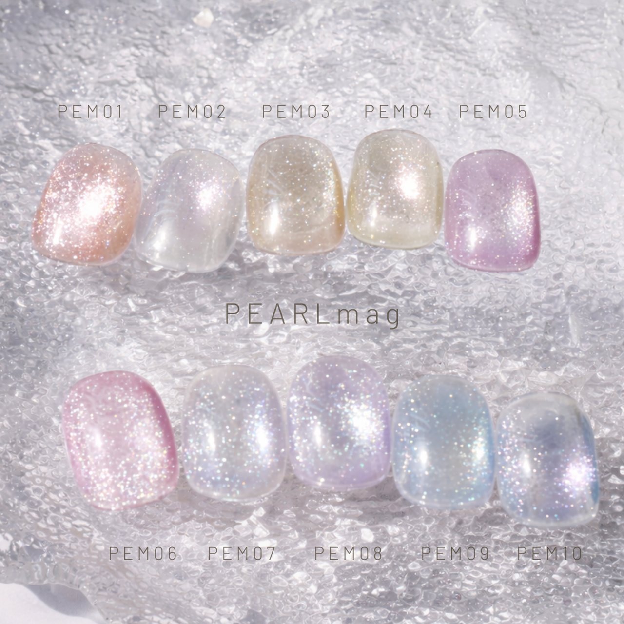DnaGel PEARLmag 10色セット | Dna Gel（ディーナジェル） | カラー