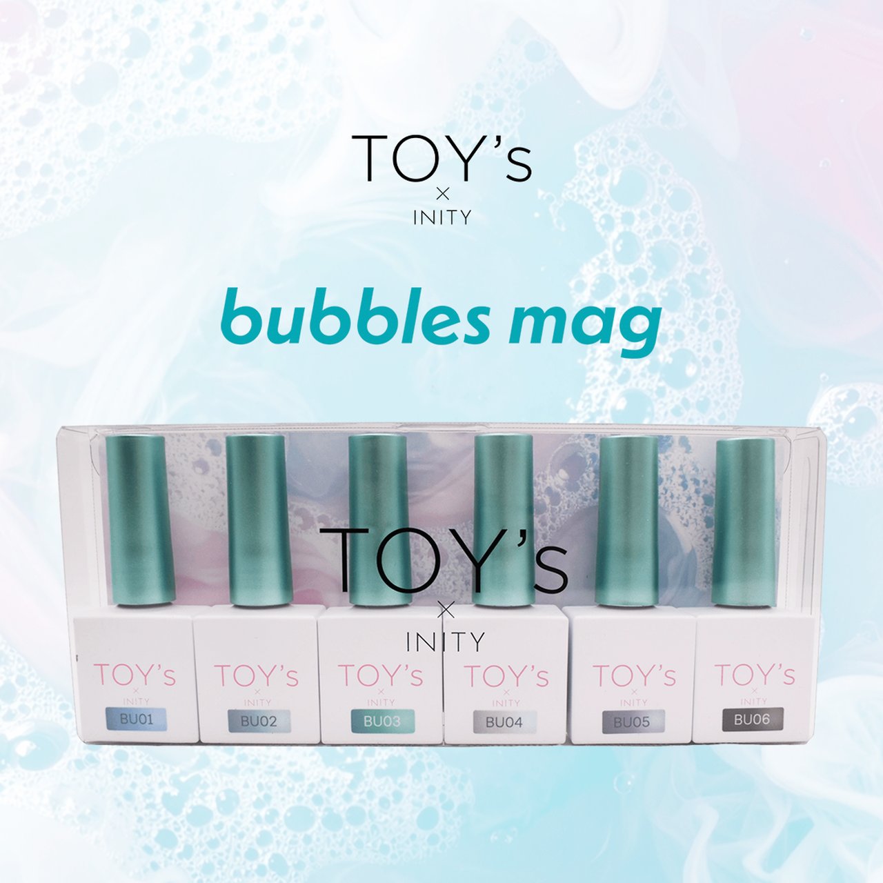 TOY's x INITY バブルスマグコレクション 6色セット | TOY's × INITY