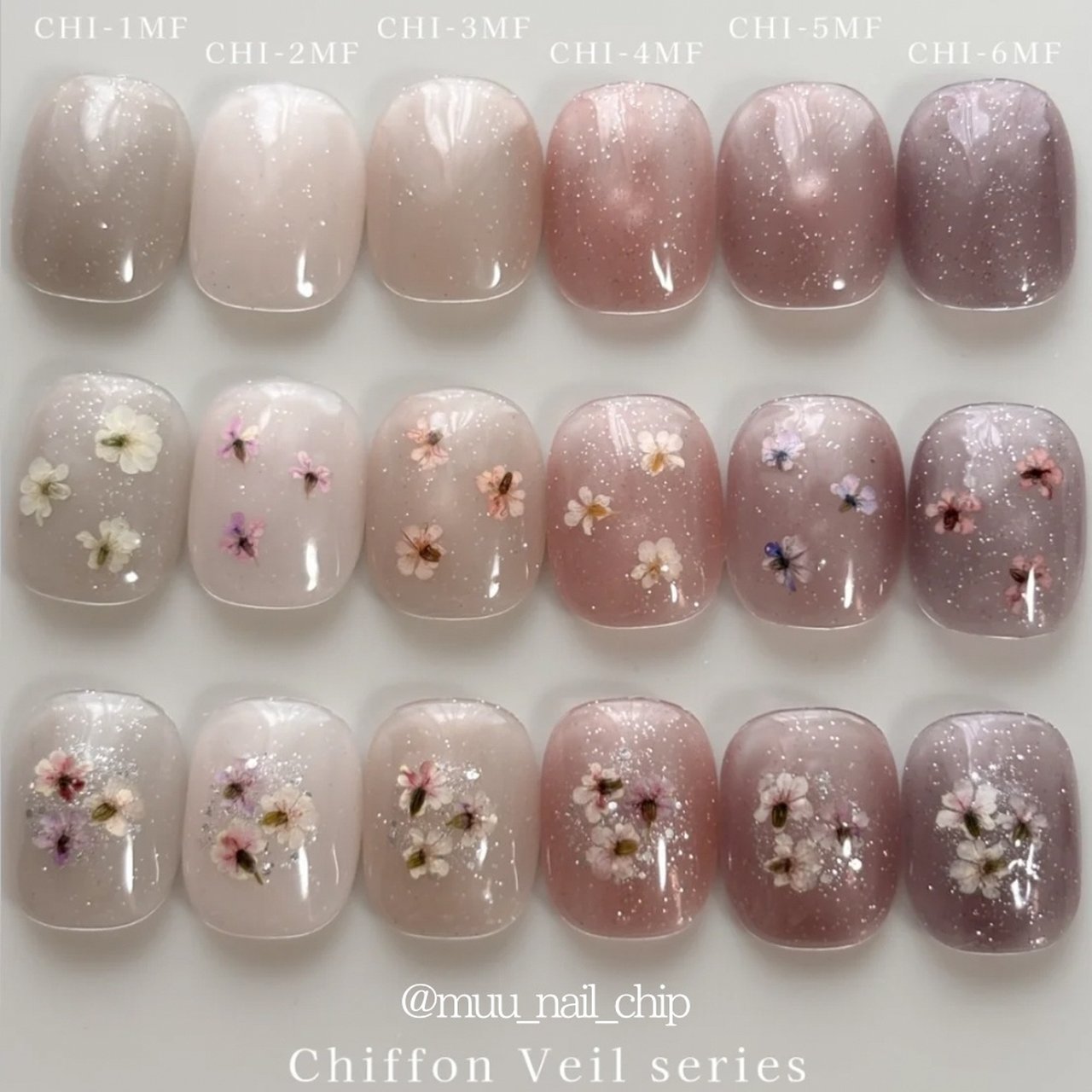 S♡Mint Magnet Flash Gel Chiffon Veil series セット | S♡Mint