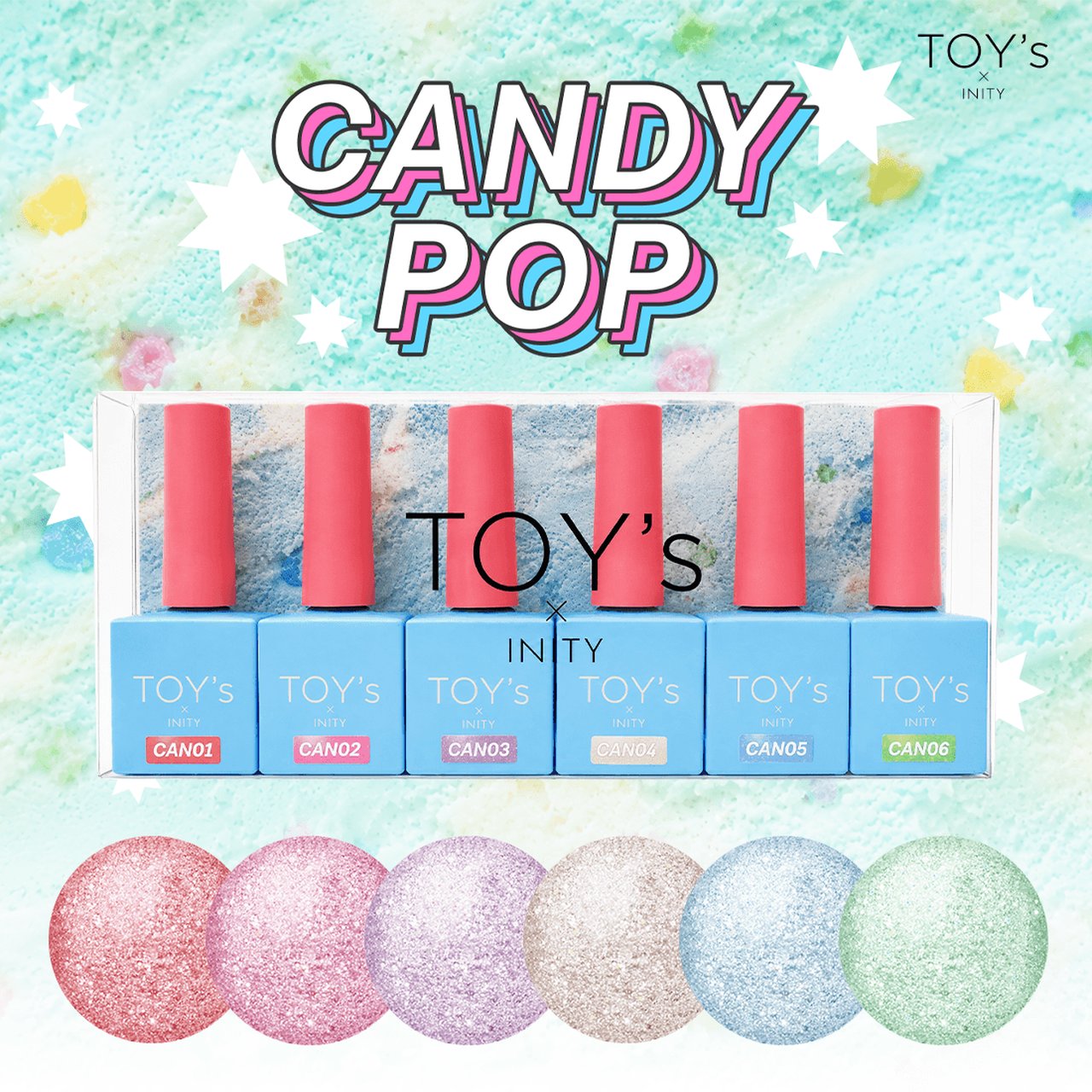TOY'S x INITY キャンディーポップマグ 6色セット バラ売り不可 TOY's x INITY キャンディーポップマグ 6色セット | TOY's × INITY
