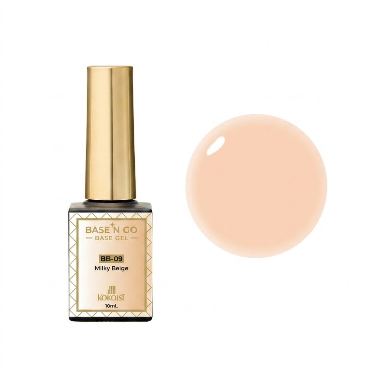 BB-09 Base'n Go Tinted Base Gel 【Renewal】Milky Beige（ミルキー