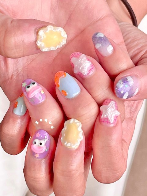 TOY＇s × INITY クリアマグコレクション クリアパープル T