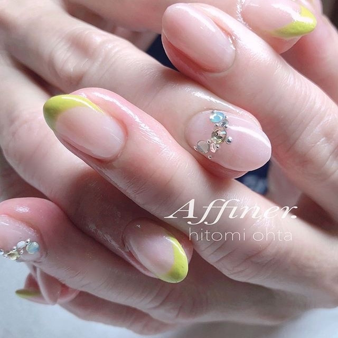 春 夏 ハンド フレンチ グラデーション ｔａｉ Nail Eyelashのネイルデザイン No ネイルブック