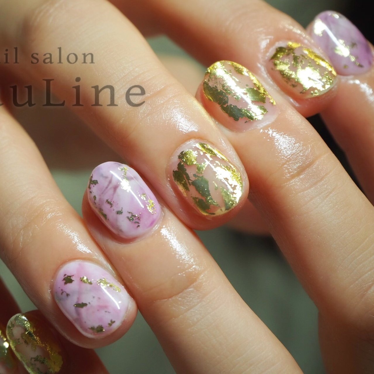 夏 オールシーズン 女子会 ハンド 大理石 Nailsalon Beaulineのネイルデザイン No ネイルブック