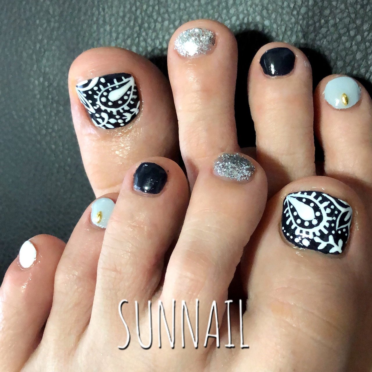 オールシーズン リゾート 浴衣 デート フット Sunnailのネイルデザイン No ネイルブック