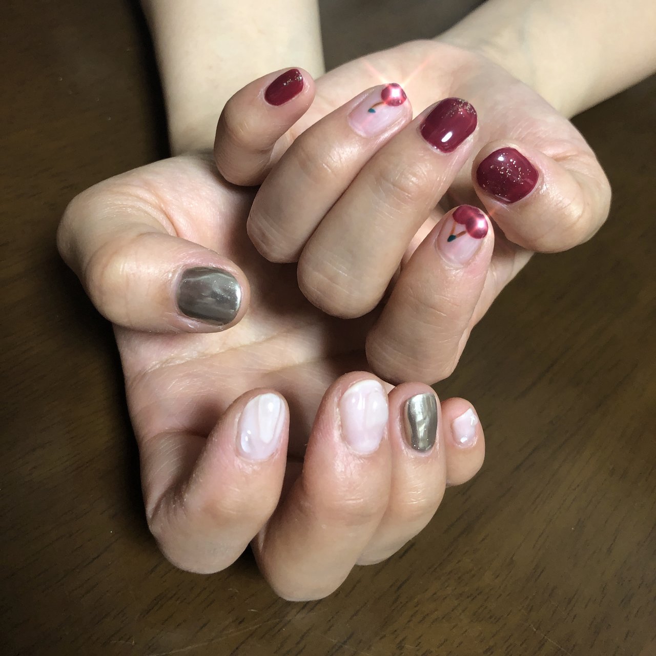 オールシーズン ハンド ショート Juri のネイルデザイン No ネイルブック