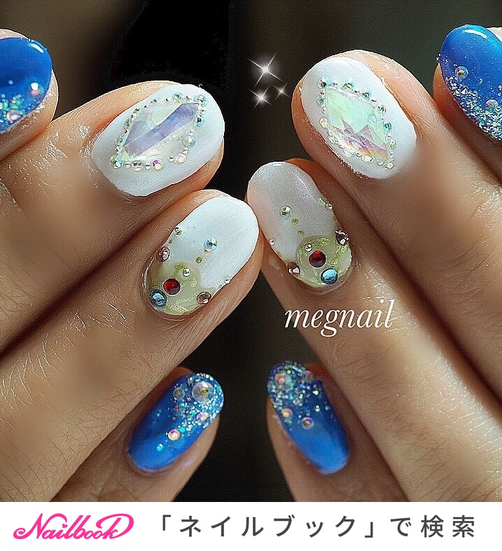 2025年】新着順｜ブルー(青)/アラジンのネイルデザイン(10ページ