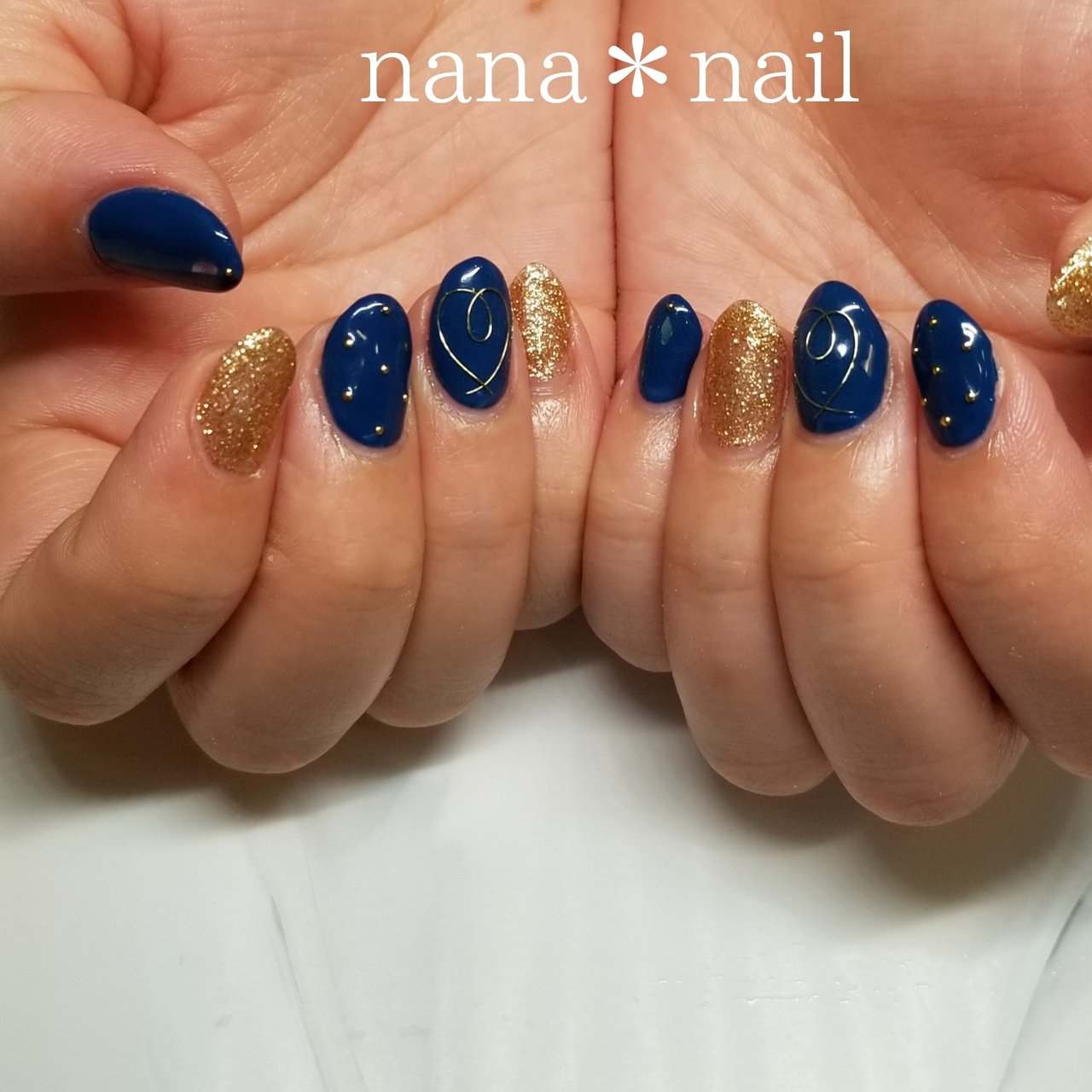 オールシーズン デート 女子会 ハンド ラメ Nana Nailのネイルデザイン No ネイルブック