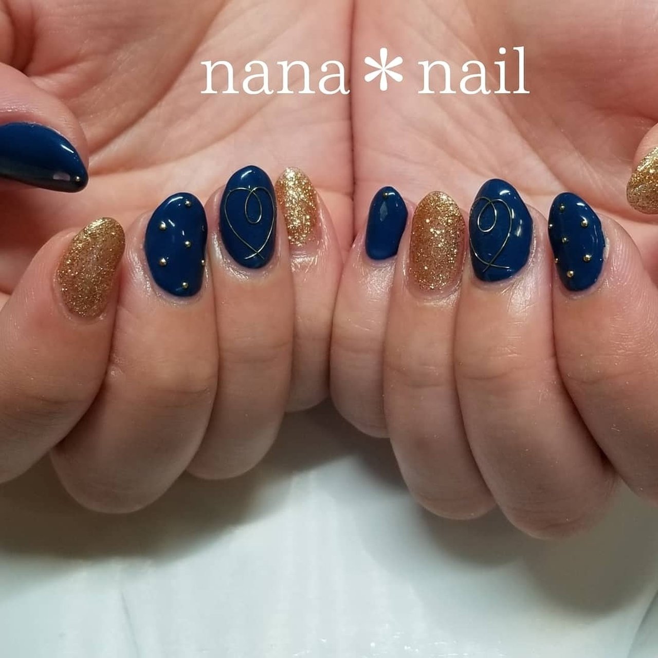 オールシーズン デート 女子会 ハンド ラメ Nana Nailのネイルデザイン No ネイルブック