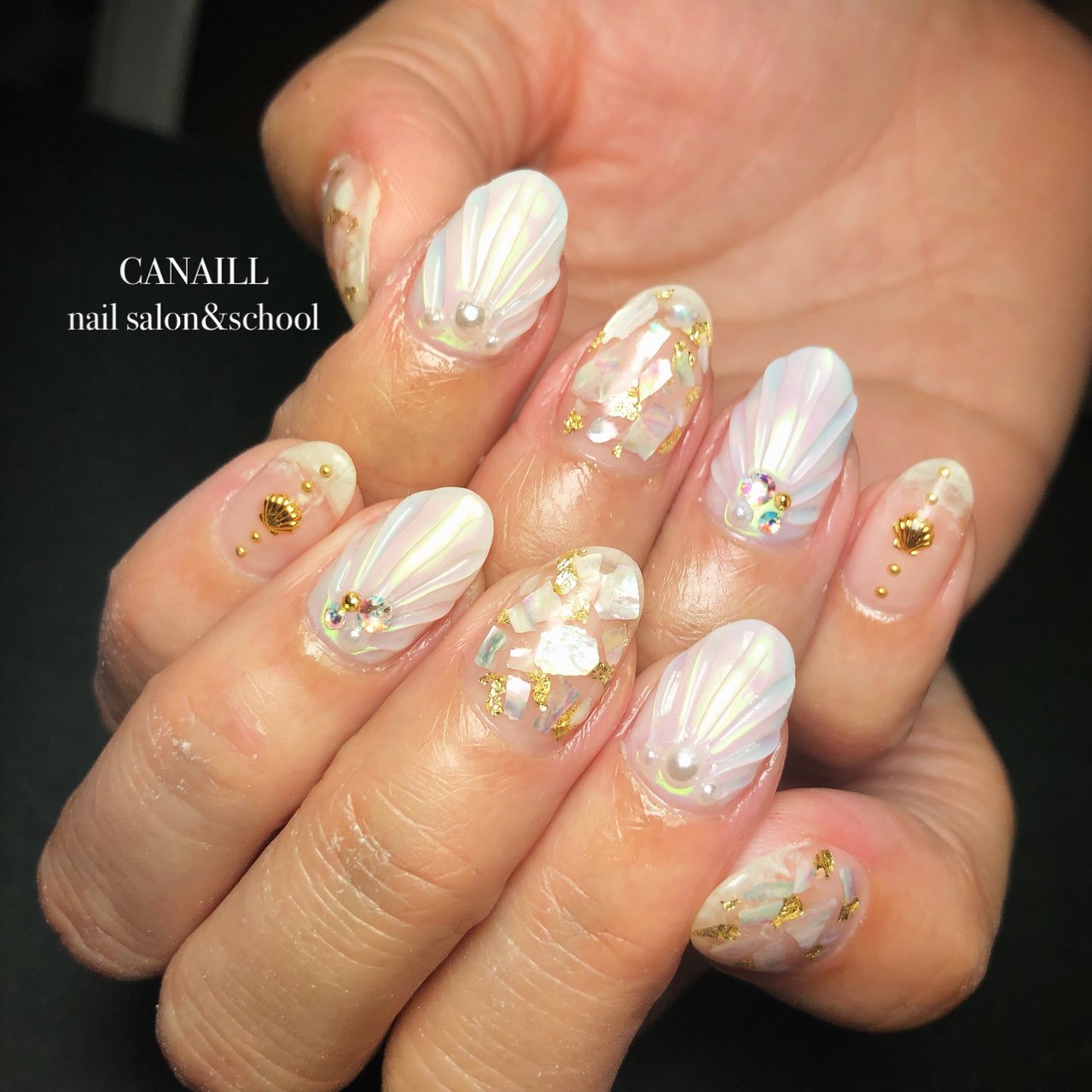 夏 海 リゾート デート ハンド Canaillのネイルデザイン No ネイルブック