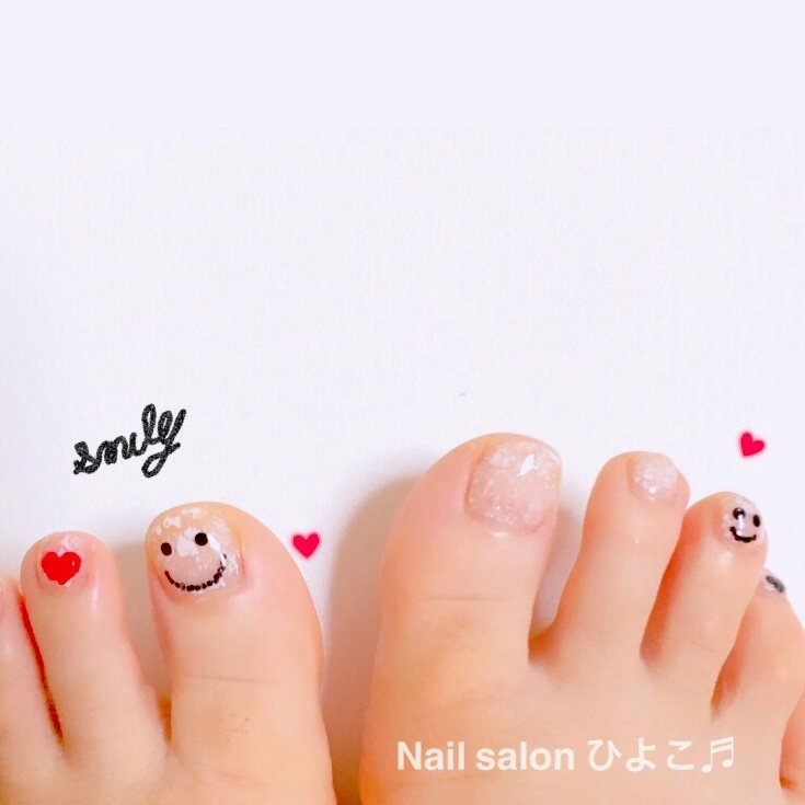 夏 バレンタイン 旅行 海 フット Nail Salon ひよこ のネイルデザイン No ネイルブック