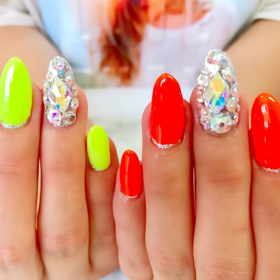 夏 海 ライブ シンプル ラメ Nail Salon Kapaliliのネイルデザイン No ネイルブック