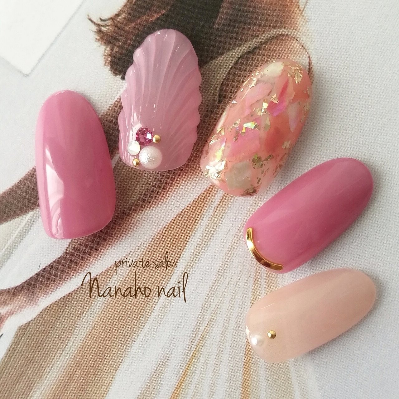 すみようこnanaho Nail 大阪府八尾市 のネイルデザイン No ネイルブック