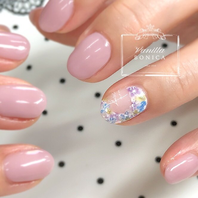 春 夏 梅雨 ハンド シンプル Nail Salon Vanilla Bonica バニラボニカ のネイルデザイン No ネイル ブック