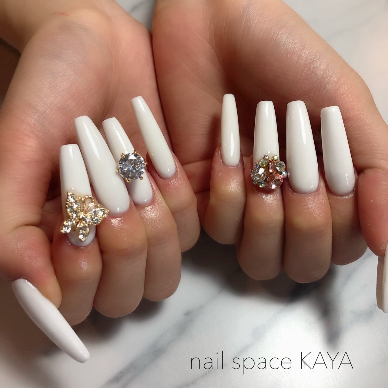 夏 オールシーズン ハンド シンプル ワンカラー Nailspacekayaのネイルデザイン No 4354953 ネイルブック