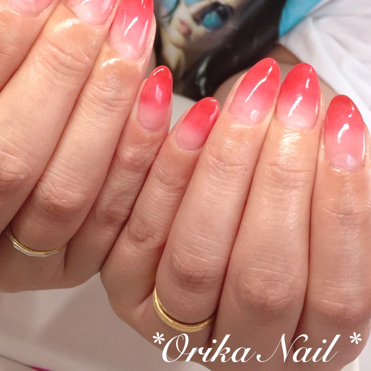 オールシーズン ハンド シンプル グラデーション ワンカラー Orika Nail オリカネイルのネイルデザイン No ネイルブック