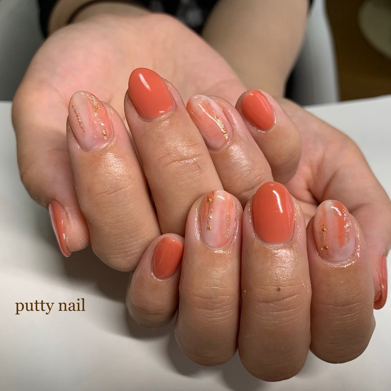 夏 オールシーズン ハンド ワンカラー ホワイト Putty Nailのネイルデザイン No ネイルブック