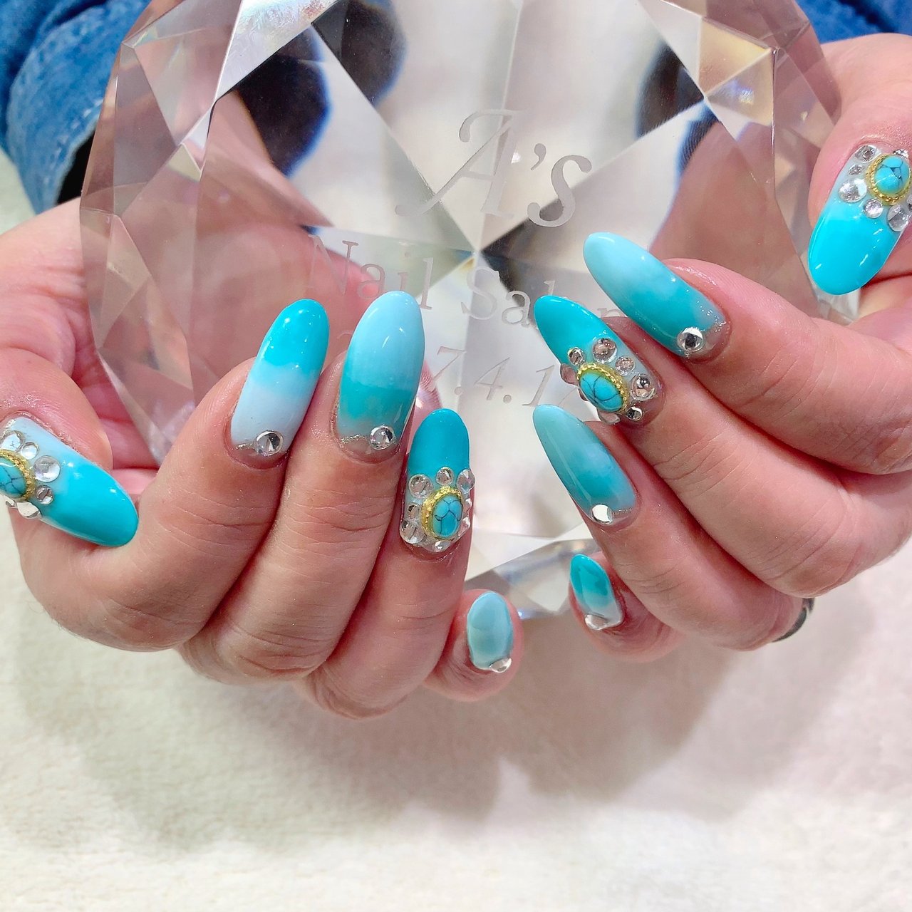 夏 旅行 海 リゾート ハンド Nail A Sのネイルデザイン No ネイルブック