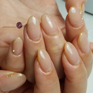 22年 新着順 ラメライン囲みのネイルデザイン ネイルブック