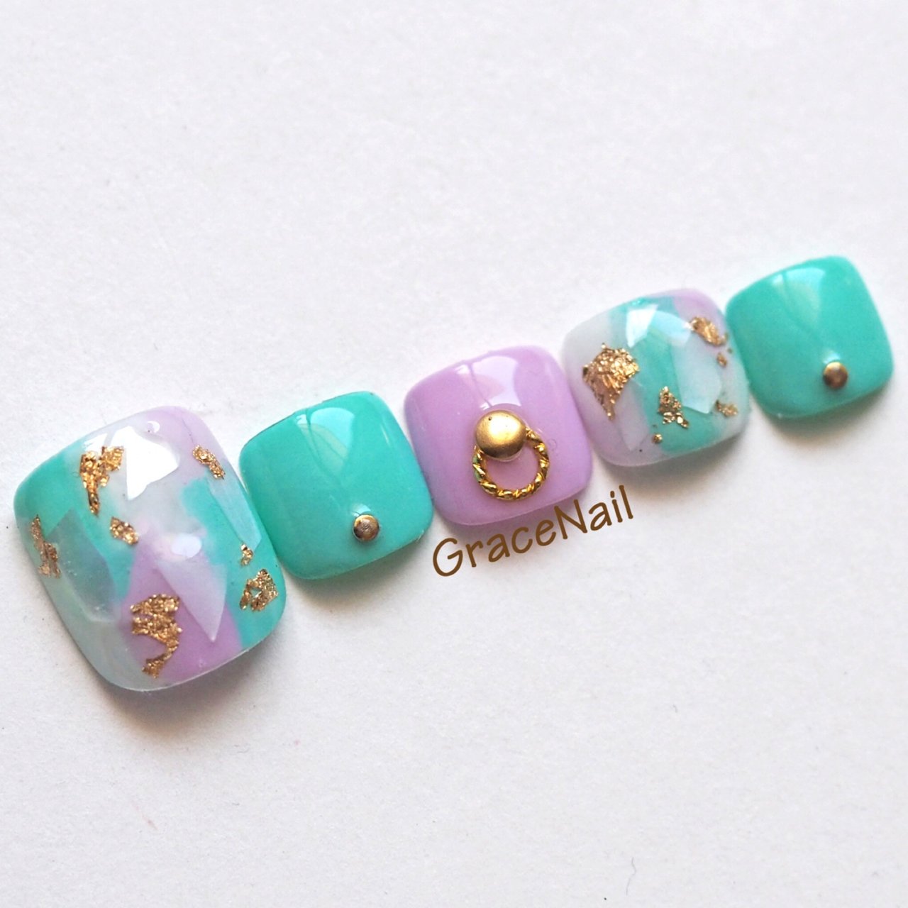 春 夏 海 リゾート フット Gracenailのネイルデザイン No ネイルブック